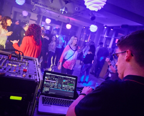 DJ Christoph Elsner auf Party